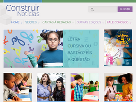 'construirnoticias.com.br' screenshot