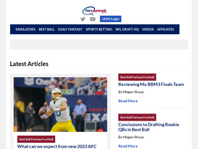 'fanspeak.com' screenshot