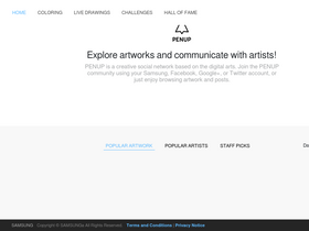 'penup.com' screenshot