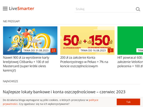 'livesmarter.pl' screenshot