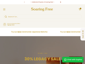 soaringfree.co.za homepage screenshot