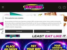 guinthersgoods.com homepage screenshot
