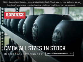 'sorinex.com' screenshot