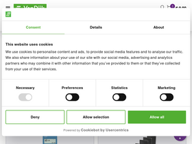 'vandijk.nl' screenshot