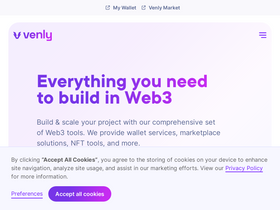 'venly.io' screenshot