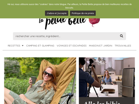 'lapetitebette.com' screenshot