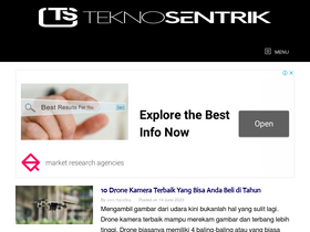 'teknosentrik.com' screenshot