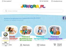 'juniora.pl' screenshot