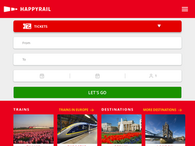 'happyrail.com' screenshot