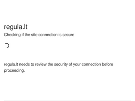 'regula.lt' screenshot
