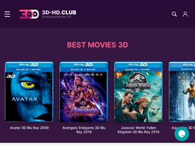 '3d-hd.club' screenshot