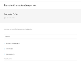 'chess-teacher.net' screenshot