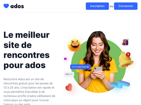 'rencontre-ados.net' screenshot