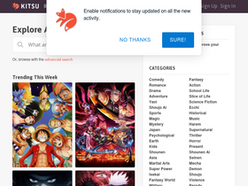 'kitsu.io' screenshot