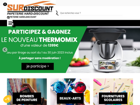 'surdiscount.com' screenshot