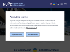 'nudz.cz' screenshot