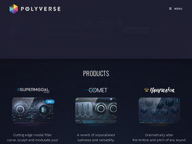 'polyversemusic.com' screenshot
