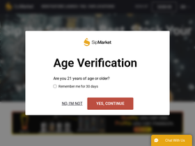 'sipmarket.com' screenshot