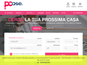 'pcase.it' screenshot