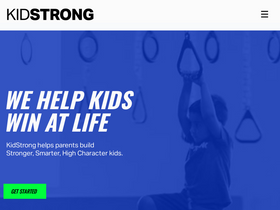 'kidstrong.com' screenshot