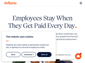 'dailypay.com' screenshot