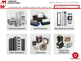 'hammfg.com' screenshot