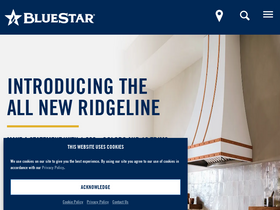'bluestarcooking.com' screenshot