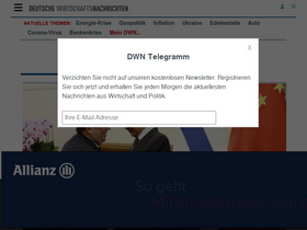 'express.deutsche-wirtschafts-nachrichten.de' screenshot