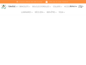 'letempleyogi.com' screenshot