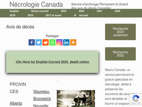 'necrocanada.com' screenshot