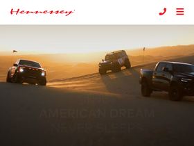 'hennesseyperformance.com' screenshot