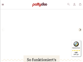 'pattydoo.de' screenshot