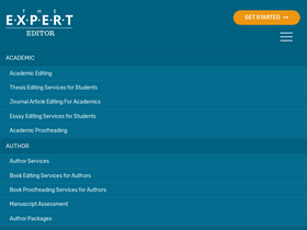 'experteditor.com.au' screenshot