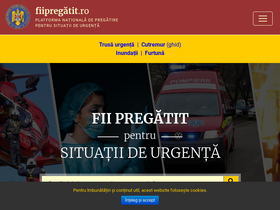 'fiipregatit.ro' screenshot