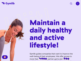 'gymlib.com' screenshot
