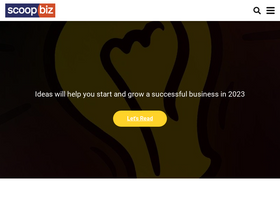 'scoopbiz.com' screenshot