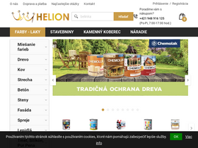 'helion.sk' screenshot