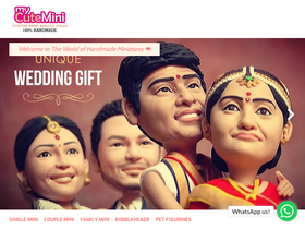 mycutemini.com homepage screenshot