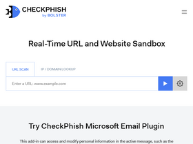 'checkphish.ai' screenshot