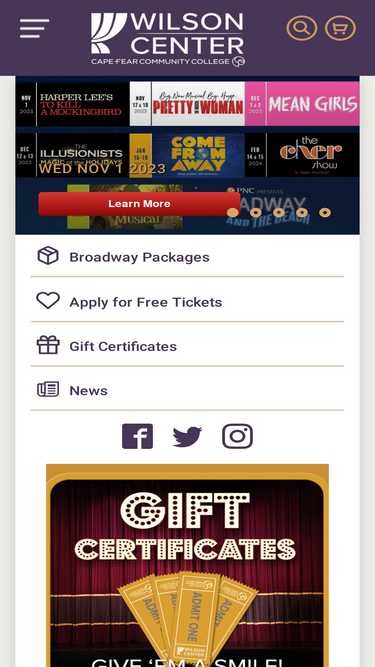 wilsoncentertickets.com