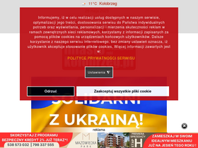 'miastokolobrzeg.pl' screenshot
