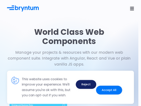 'bryntum.com' screenshot