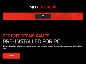 'steamunlocked.net' screenshot