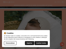 babydream.pt homepage screenshot