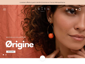ikita.fr homepage screenshot