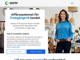 'specter.se' screenshot