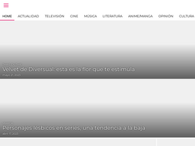 'hayunalesbianaenmisopa.com' screenshot