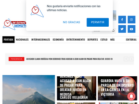 'deultimominuto.net' screenshot