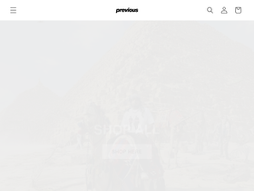 previousstudios homepage screenshot