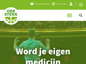 'oersterk.nu' screenshot